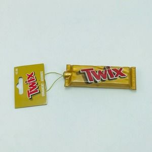 Twix Candy Bar Decoupage Ornament Christmas 2023 Holiday NWT